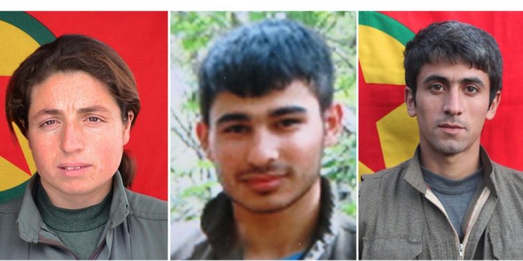 HPG’ê sê gerîla bi bîr anî yên ku li Xerzanê şehîd bûbûn