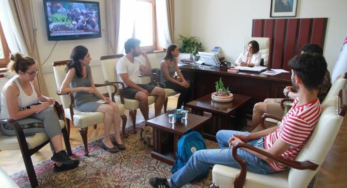 Xwendekarên ODTU partiyên siyasî ziyaret kirin