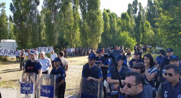 Polîsên dagirker ên Tirk Xwendekarên ODTU yên 55 rojin nobetê digirin dorpêç kirin