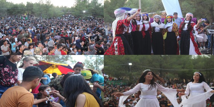 2’emîn Festîvala Ş.Stêrvan a Jinên Ciwan li Kobanê pêk hat