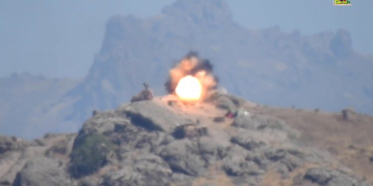 LEZGÎN – Gerîla TV dîmenê çalakiya li Girê Şehîd Derwêş weşand