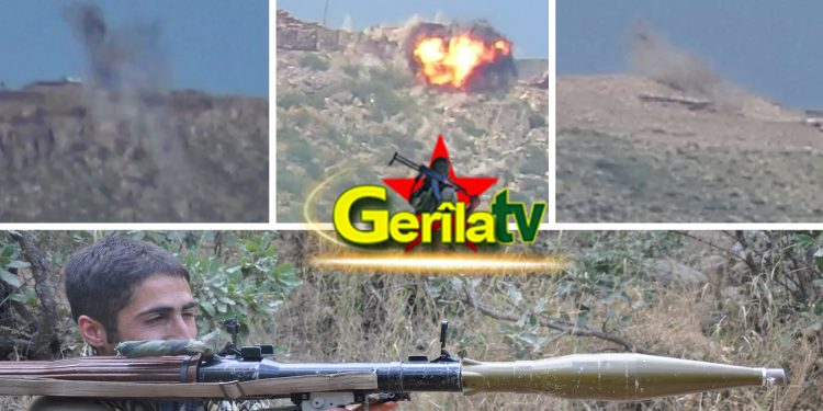 TAYBET – Gerîla TV bi riya dîmenên çalakiyan şerê taybet yê dijmin vala derxist