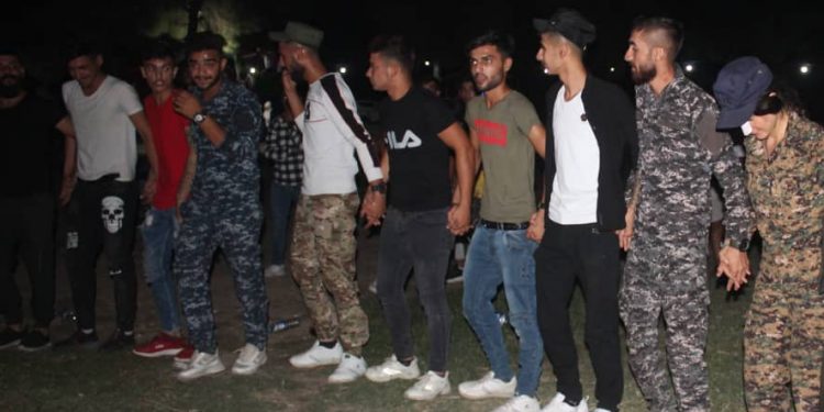 Ciwanên Qamişlo pêngava 15’ê Tebaxê pîroz kir