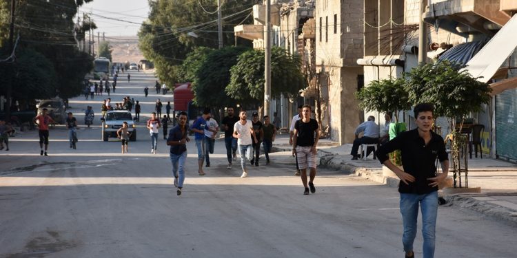 Ji bo pêşxistina werzîşê Ciwanên Şoreşger li Helebê pêşbirka bezê organîze kir