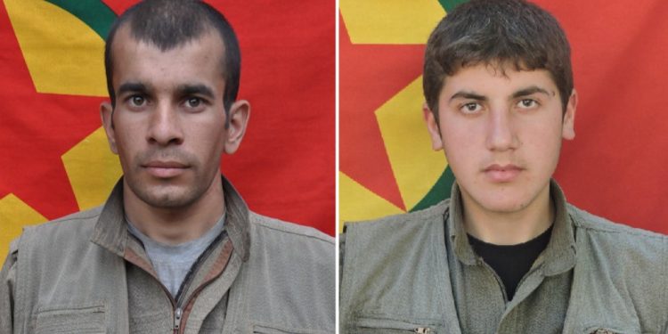 Nasnameya du gerîlayan hate eşkerekirin ên ku li Bestayê şehîd bûne