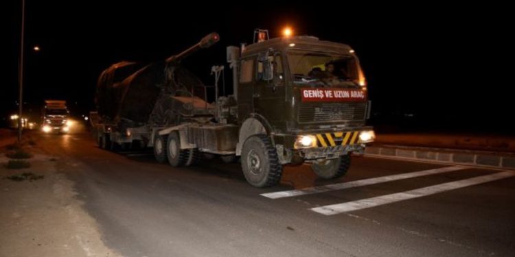 Artêşa Tirk a dagirker tevgera xwe li ser sînorê Serêkaniyê zêde kir