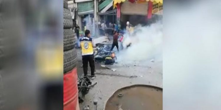 Li Efrînê teqîn: Kuştî birîndarê çeteyan hene