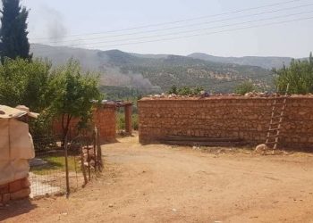 Balafirên şer ên dagirkeriya dewleta Tirk goristana gundekî Behdînan bombebaran kirin