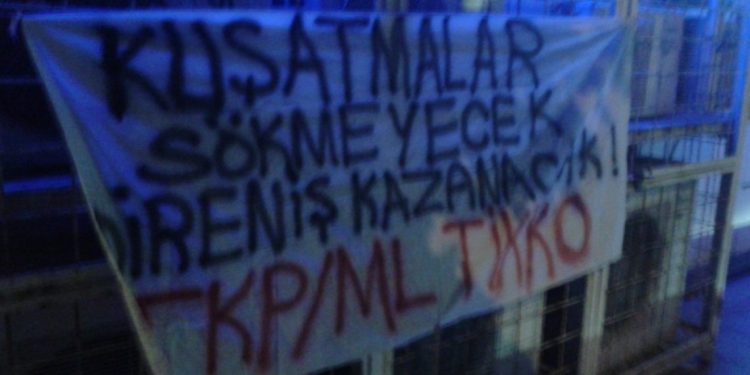 Çalakiyên li dijî şubeya PTT’ê û Bankayê TKP/ML girte ser xwe