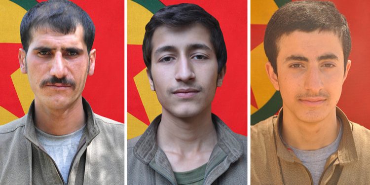 HPG’ê nasmameya 3 gerîllayên li Zapê şehîd bûbûn eşkere kir
