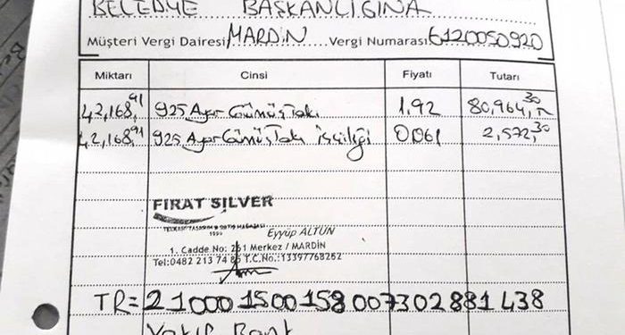 Qeyûmê Mêrdînê malê Şaredariyê diyarî çeteyên Akp’ê dike!