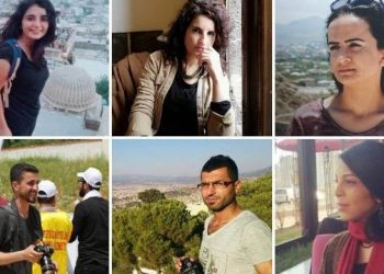 Rojnamegerên ku protestoyên li dijî qeyûman dişopandin hatin binçavkirin