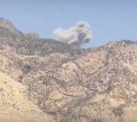 Balafirên şer ên dewleta Tirk a dagirker bombe li Çiyayê Kurejehro barandin