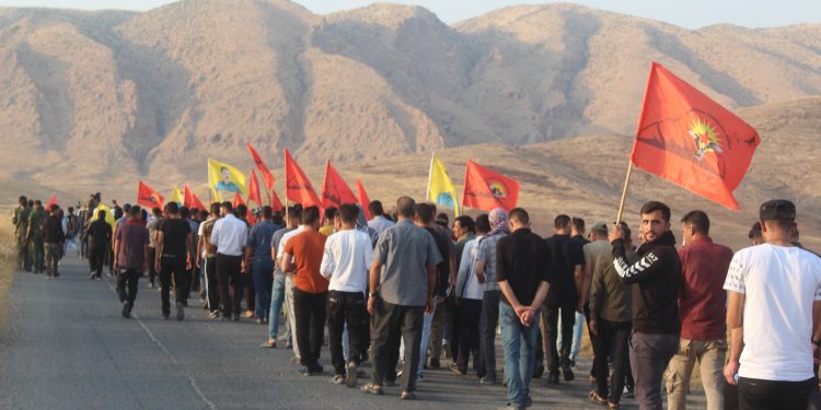 YCÊ û YJCÊ Mam Zekî Şengalî li Geliyê Şîlo bibîranîn