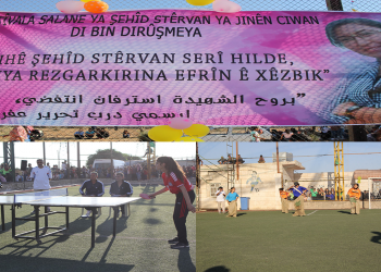 Mîhrîcana Şehîd Stêrvan a Yekîtiya Jinên Ciwan bi reng û çalakiyên cur bi cur didome