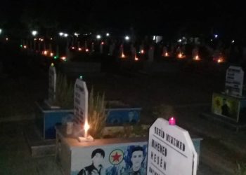 Ciwanên Qamişlo li Pakrewangeha Delîl Sarûxan mûm pêxistin