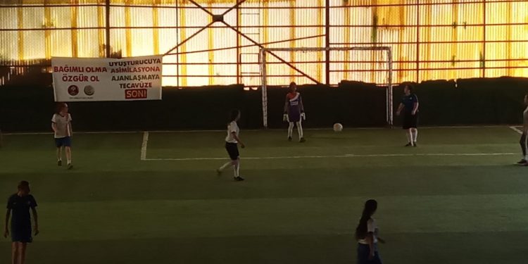 Tûrnûvaya fûtbolê a Meclîsa Jinên Ciwan ya HDP’ê bidawî bû