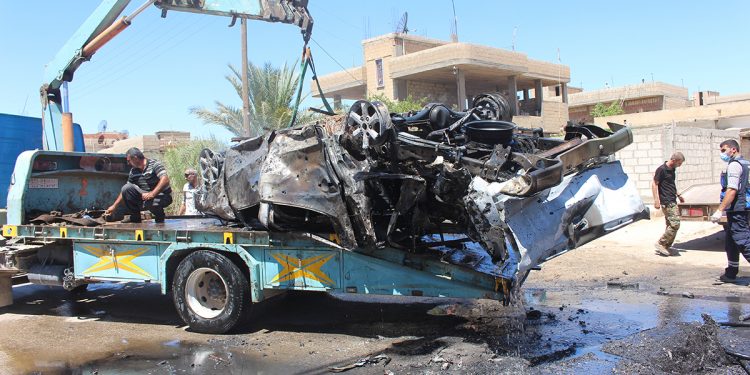 Li Tirbespiyê erebeyeke bombebarkirî teqiya – NÛ BÛ