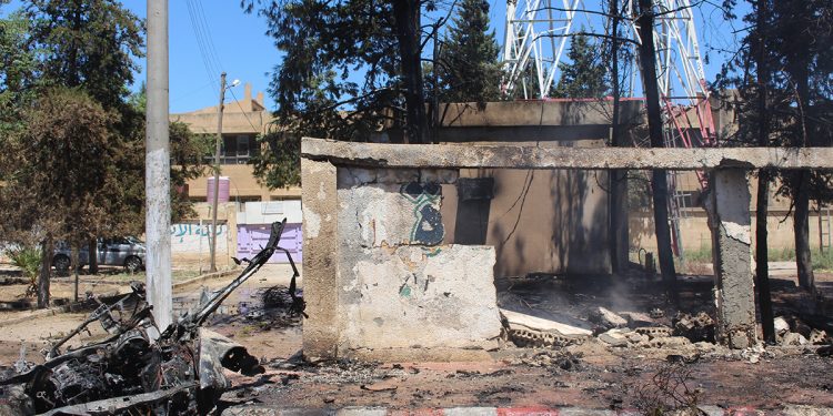 Li Tirbespiyê erebeyeke bombebarkirî teqiya – NÛ BÛ