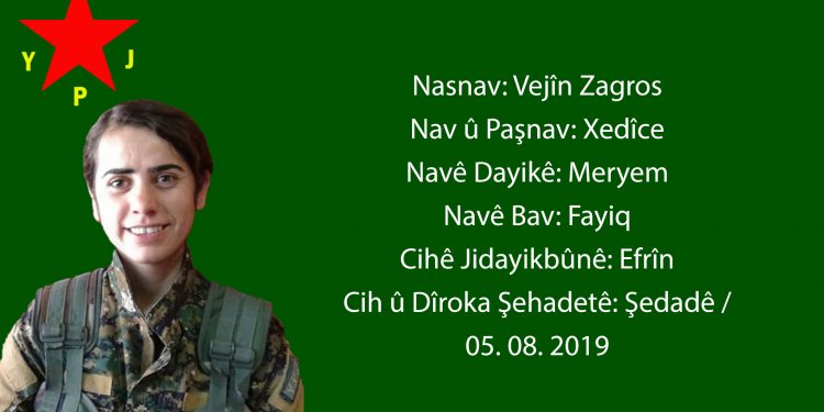 YPJ’ê nasnameya şervaneke xwe ragihand