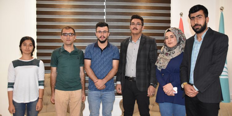 Ciwanên Welatparêz û Jinên Ciwanî Têkoşer çûn serdana 3 partiyan