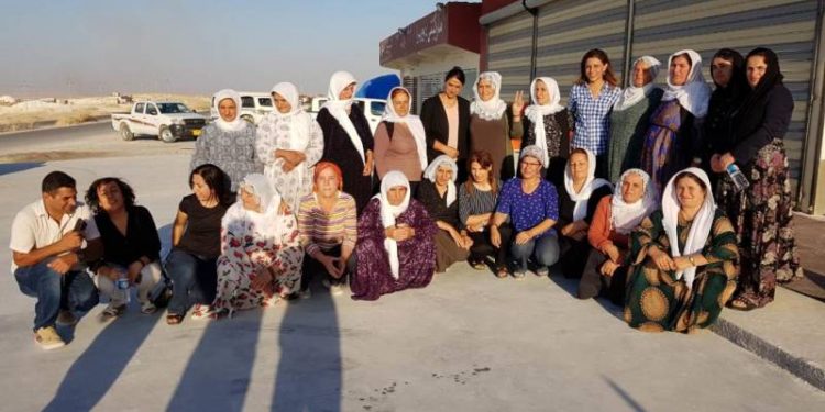 Çalakiya Dayîkên Aştiyê di roja 7’emîn de dewam dike