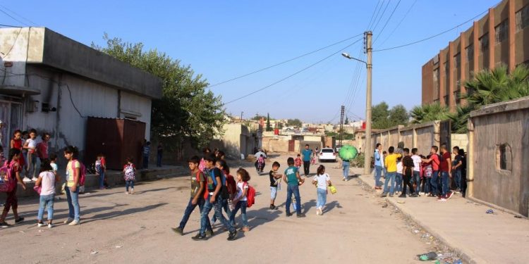 Li Bakur û Rojhilatê Sûriyê sala nû ya xwendinê dest pê kir