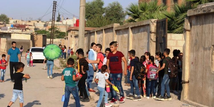 Li Bakur û Rojhilatê Sûriyê sala nû ya xwendinê dest pê kir