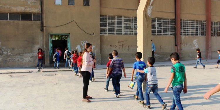 Li Bakur û Rojhilatê Sûriyê sala nû ya xwendinê dest pê kir