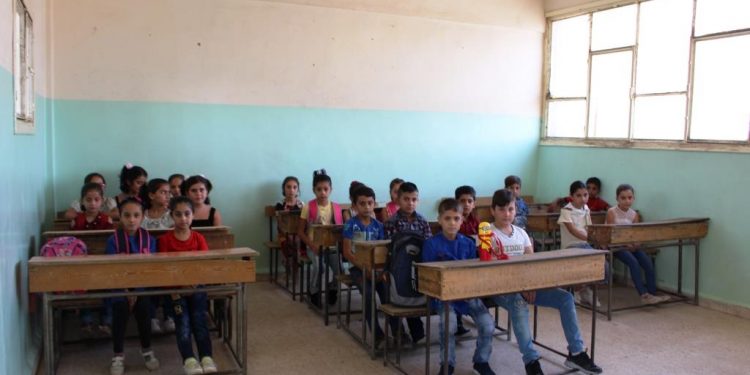 Li Bakur û Rojhilatê Sûriyê sala nû ya xwendinê dest pê kir