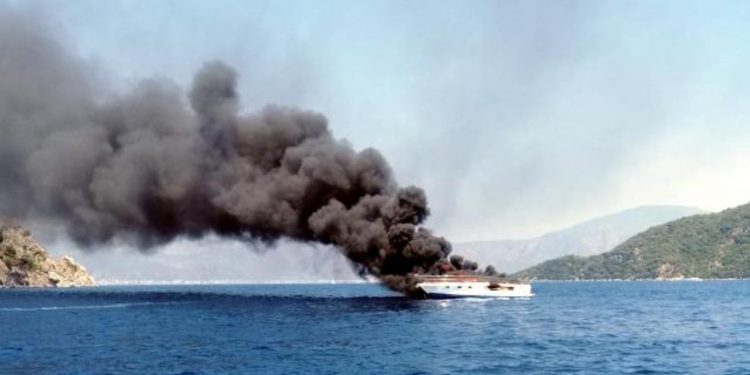 LEZGÎN – Milîsên HBDH’ê şewata keştiya li Marmarisê girte ser xwe