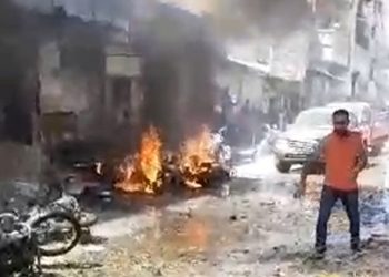 Li Ezazê wesayiteke bombebarkirî hate teqandin NÛ-BÛ