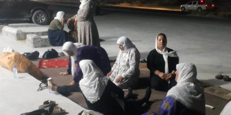 Li Mexmûrê Dayikên Aştiyê 3 rojin li ber xwe didin