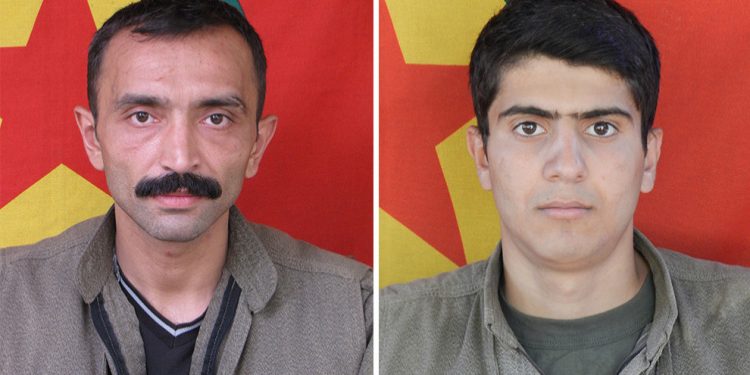 HPG’ê nasnameya 3’ê Gerîllayên ku li Erzînganê şehîd bûne eşkere kir