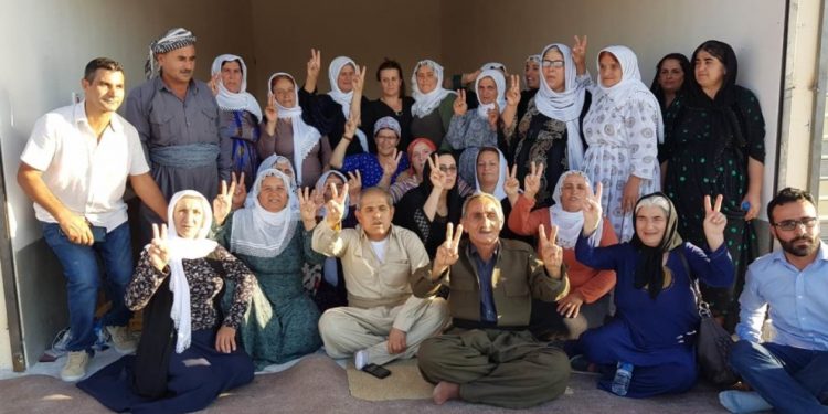 Çalakiya Dayîkên Aştiyê di roja 7’emîn de dewam dike