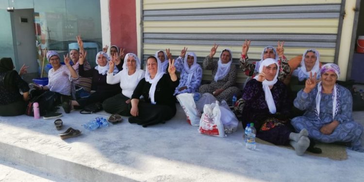 Berxwedana Dayîkên Aştiyê di roja 9’an de didome