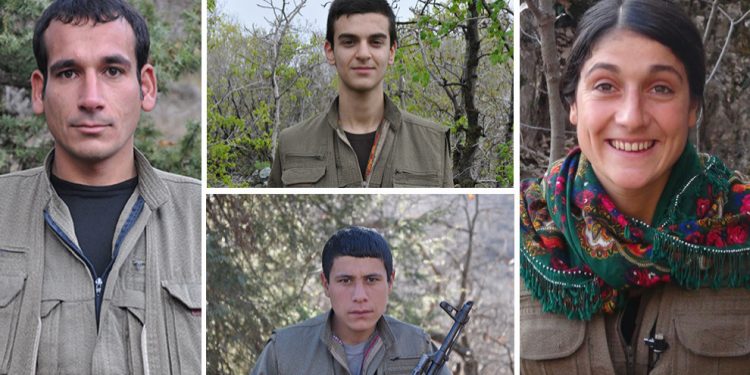 HPG’ê gerîlayên li Heftenînê şehîd bûbûn bibîr anî