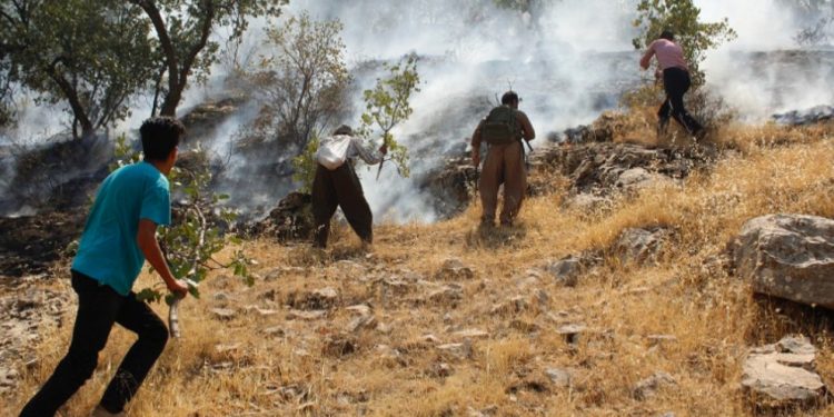Ji ber bombardûmana balafirên şer ên dagirkeriya dewleta Tirk 2 kes birîndar bûn