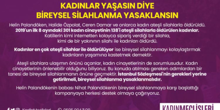 Meclîsa Jinan: Çekdarbûna şexsî jinan dikuje!