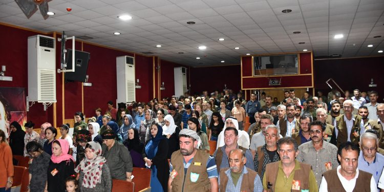 Ciwanên Enternasyonalîst li Dêrikê şehîd Bager Nûjiyan bibîr anîn