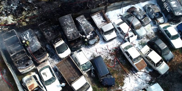 LEZGÎN – HBDH’ê şewata li depoya Bursayê ya Yed-i Emin girt ser xwe