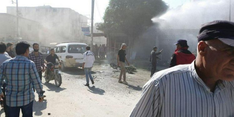 Li herêmên dagirkî Ezaz û Babê 2 teqînan rû da