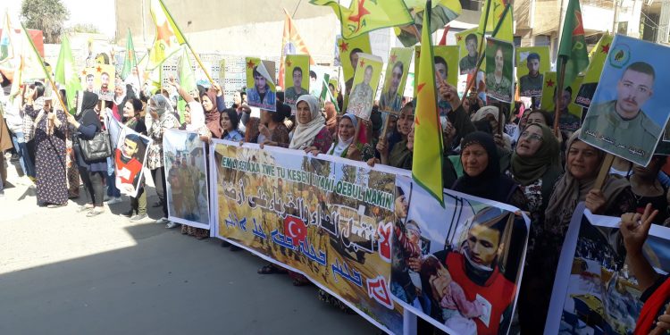 Li dijî dagirkeriyê Gelê Qamişlo daketin qadan