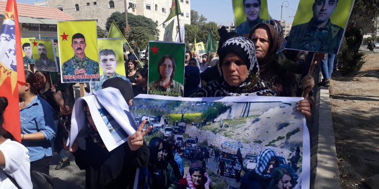 Li dijî dagirkeriyê Gelê Qamişlo daketin qadan