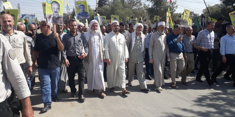 Li dijî dagirkeriyê Gelê Qamişlo daketin qadan