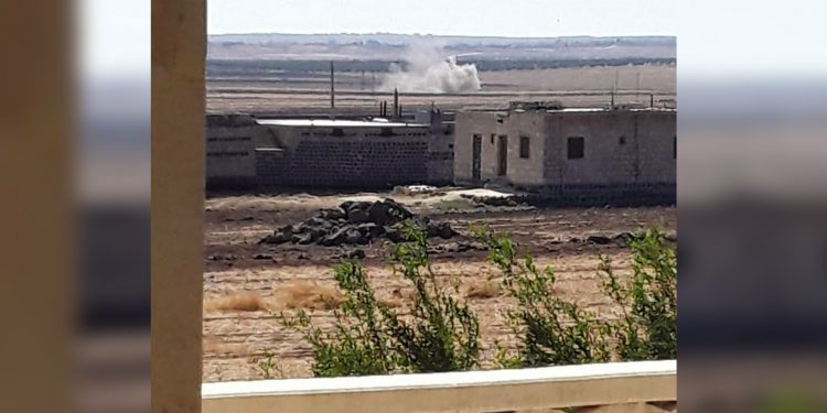 Gundên navçeya Şêrawa têne topbarankirin