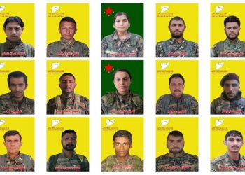 Nasnameyên 15 şehîdên Berxwedana Cenga Rojava hatin eşkere kirin