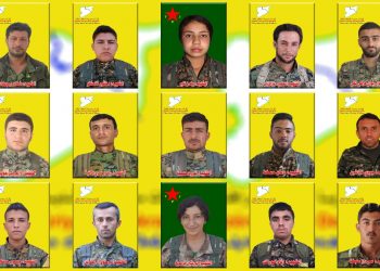 QSD’ê nasnameyên 15 şehîdên Berxwedana Cenga Rojava eşkere kir