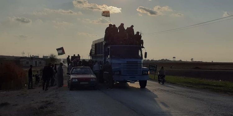 Leşkerên rejîmê ji Til Temir, Zirgan û Dirbêsiyê vekişiyan