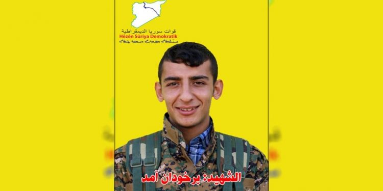 QSD’ê nasnameya şervanekî çalakiya fedayî pêk anî eşkere kir